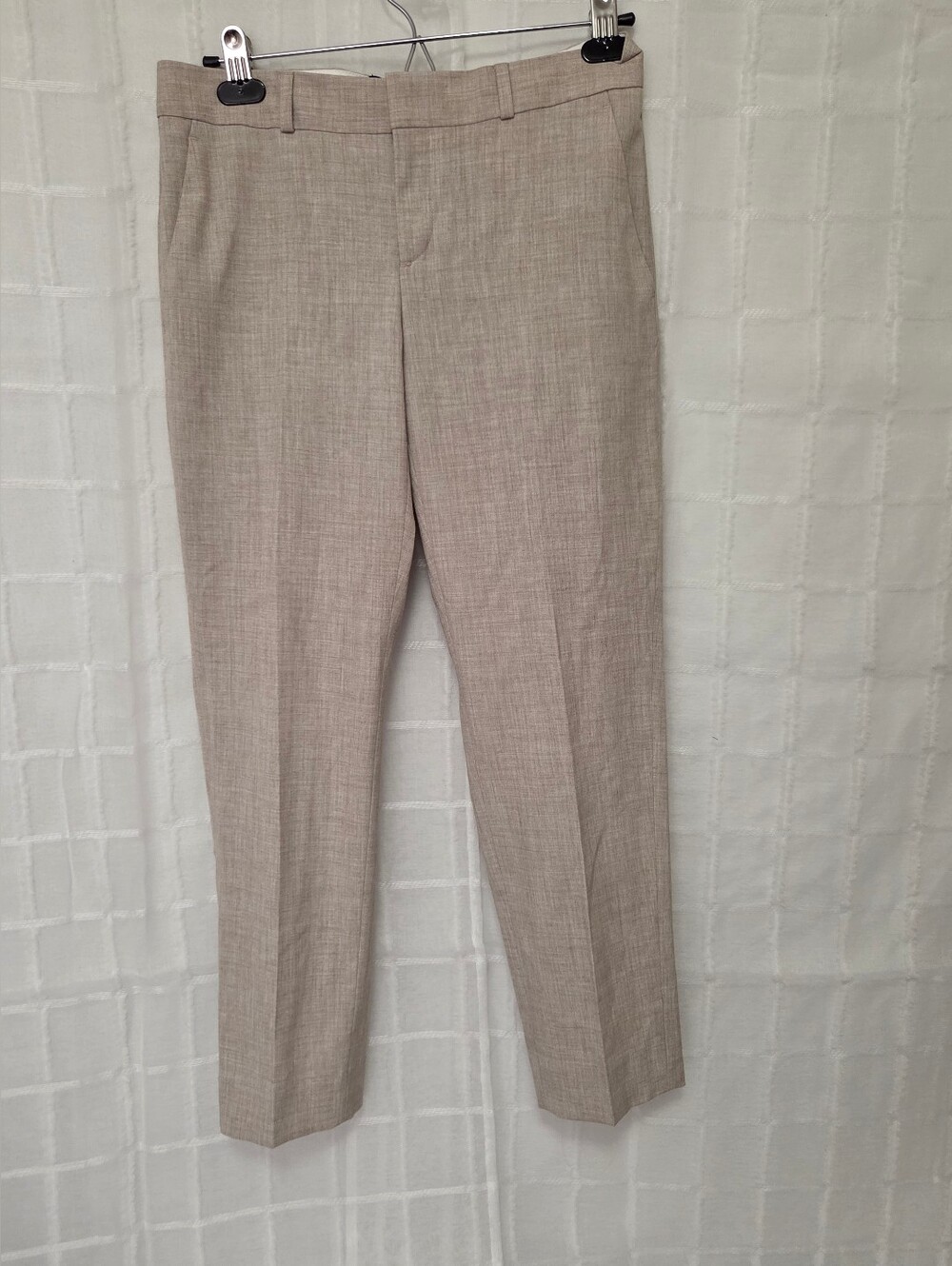 Banana Republic Women's Hampton Fit  Tailored Tan Trousers in Size 0
